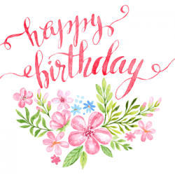 Happy birthday flowers | Emoticons....New - Verjaardag, Grappige ...