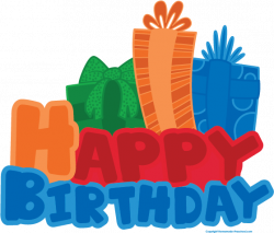 Free Happy Birthday Clipart