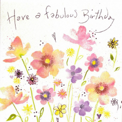 Clipart Birthday Flowers