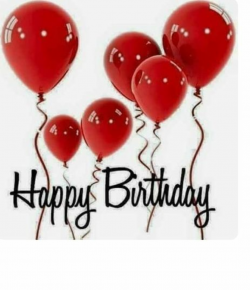 Happy Birthday Red Balloons Happy Birthday Chris from the both of us ...