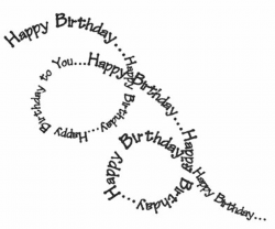 Pin by Erna Piatek on Birthday graphics | Happy birthday font ...