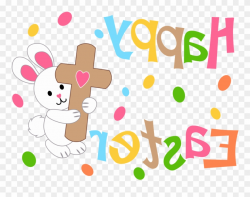 Happy Easter Bunny, Easter Cross, Cross Flag, Jesus Clipart ...