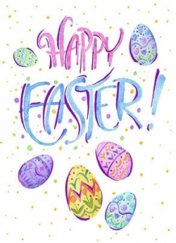 Happy Easter (pastel) | easter sunday | Easter wishes, Happy easter ...