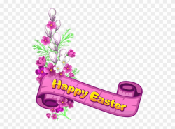 Happy Easter Border Clipart - Png Download (#33162) - PinClipart