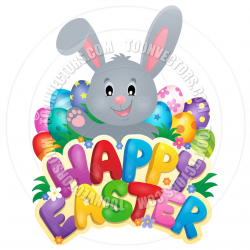 Easter Bunny With Eggs Clipart | Free download best Easter Bunny ...
