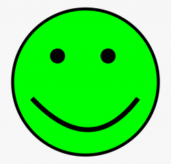 Happy Smiling Face Svg Clip Arts 600 X 600 Px - Green Smiley ...