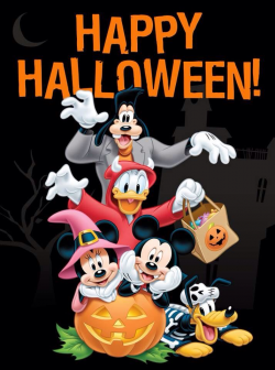 Happy Halloween | Halloween Clipart | Mickey mouse halloween ...