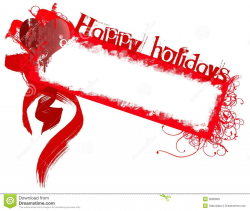 Happy Holidays Clipart Border