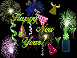 Free New Year Gifs - New Year Animations - Clipart