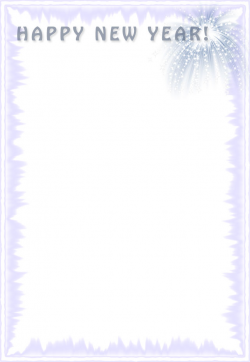 Free Happy New Year Borders - New Year Border Clip Art