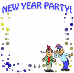 Free Happy New Year Borders - New Year Border Clip Art
