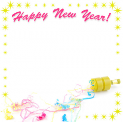 Free Happy New Year Borders - New Year Border Clip Art