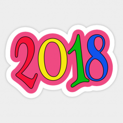 Happy New Year Photo Sticker Clipart & Free Clip Art Images #11208 ...