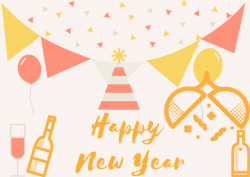 Download Free Happy New Year\'s Eve Clip Art 2020