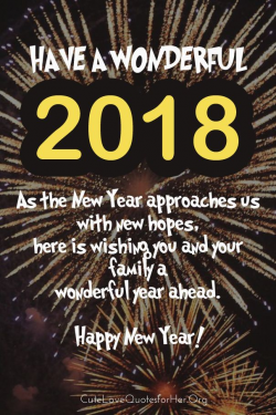 New Year Greeting Cards 2018 | Happy New Year 2019 Wishes Quotes ...