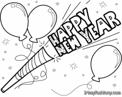 Black And White New Year Clipart & Free Clip Art Images #11309 ...