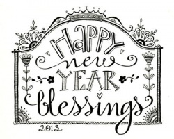 New Year Blessings Clipart & Free Clip Art Images #11379 ...