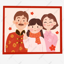 Happy New Year Family, New Clipart, Family Clipart, Gules PNG ...
