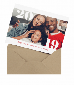 Happy New Year Cards, Mailed For You - Happy New Year Family Card ...