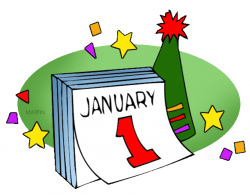 January Holidays Clipart - clipartsgram.com | JANUARY | Happy new ...