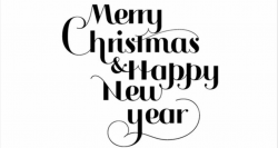 Merry Christmas And Happy New Year Clipart | Free download best ...