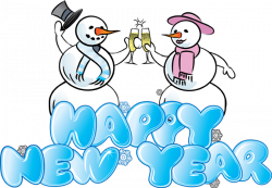 Great Clip Art of Snowmen and Carolers | Cartoons | Happy new year ...