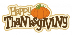 Happy Thanksgiving Transparent Clipart