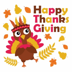 Happy Thanksgiving Png, Vector, PSD, and Clipart With ...