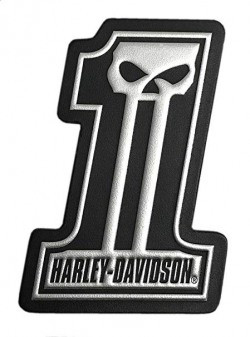 Amazon.com: Harley-Davidson Dark Custom #1 Skull Leather ...
