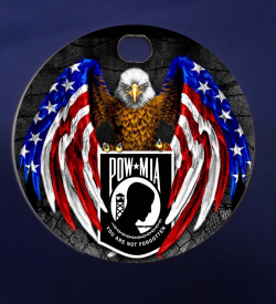 Harley Davidson Custom fuel door - POW MIA EAGLE FLAG SP ...