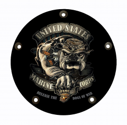 Harley Davidson Custom Derby Cover - Dogs of war [Harley ...