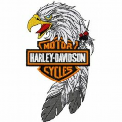 Harley Davidson eagle logo