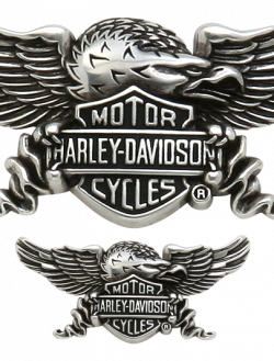 Harley-Davidson Eagle Bar & Shield Belt Buckle