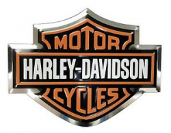Details about harley davidson raised 3d emblem fuel tank gear sticker HD  decal aluminum 2 PACK