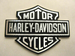 Details about HARLEY DAVIDSON BAR & SHIELD LOGO EMBLEM METAL 1\
