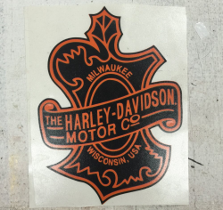 Harley-Davidson Oak Leaf Decal