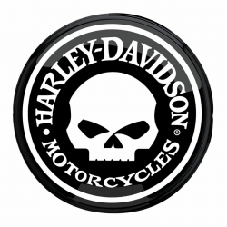 Harley Davidson Wall Pub Light - Skull