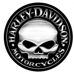 Harley-Davidson® Willie G® Skull Trailer Decal | Extra Large - CG4331