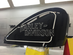 Harley-Davidson Tank Lettering Decal (Pair)