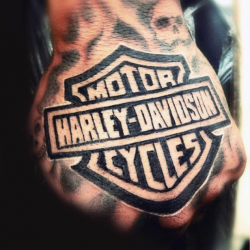 90 Harley Davidson Tattoos For Men - Manly Motorcycle ...