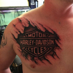 Harley Davidson Tattoo | Harley tattoos, Harley davidson ...
