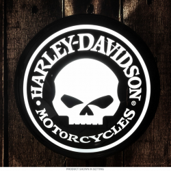 Harley-Davidson Willie G Skull Pub Light_D