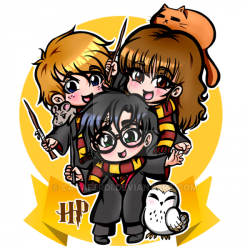 Harry Potter Characters chibi by CAVAFERDI on DeviantArt