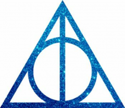 Harry Potter Clip Art / The Deathly Hallows Glitter Clip Art | Clip ...