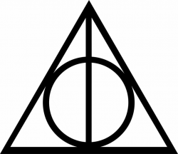 Details about Harry Potter Vinyl Car Window Decal Deathly Hallows ...
