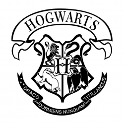 Harry Potter Hogwarts School Crest graphics design SVG DXF EPS Png Cdr Ai  Pdf Vector Art Clipart instant Digital Cut Print Files Shirt Decal
