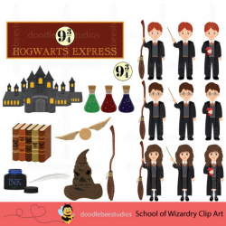 Harry potter clipart hogwarts school - 125 transparent clip arts ...