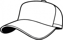 Cap clipart black and white, Cap black and white Transparent ...