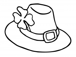 Hat black and white hat clip art black and white free ...