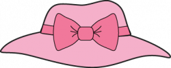 Pink Girls Hat With a Bow | Girl with hat, Pink girl, Clip art